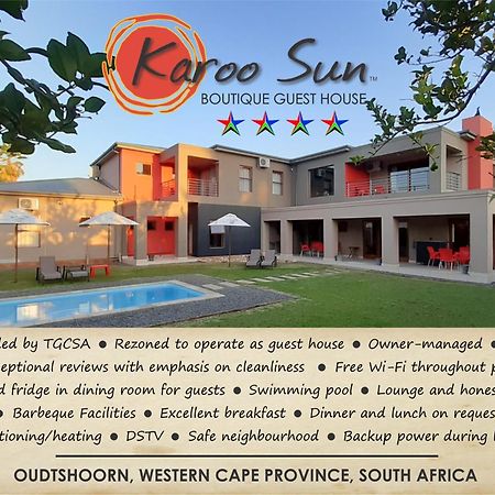Karoo Sun Boutique Guest House Oudtshoorn Eksteriør bilde